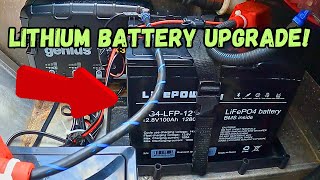 Vexus AVX 1880 Lithium Batteries & NOCO Charger Upgrade! (Install)