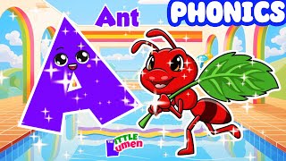 ABC Phonics Song For Kindergarten | ABC Song | A for Apple | A to Z Learning Video | ABCD Song