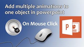 Trigger on the clicking of an item in PowerPoint or Mouse click event.