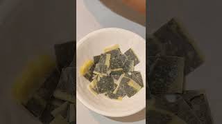 Crispy Seaweed Crisps | Nori Crackers #easyrecipes