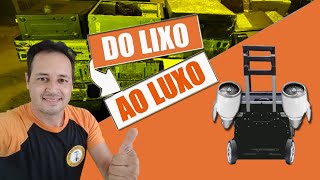 TRANSFORMOU UM PC VELHO NUMA CAIXA DO FUTURO - Marido Vlog #91