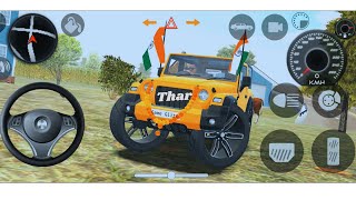 Dollar (Song) Modified Mahindra Yellow Thar || Indian Car Simulator 3D ||