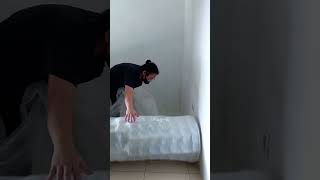 #unboxing Zinus Kasur Busa Supportive Foam Mattress In a Box Tebal 15cm 120x200 (Single Extra)