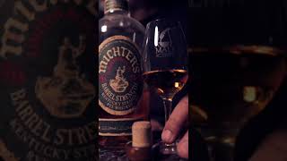 Loving My MICHTERS BARREL STRENGTH RYE #shorts #YouTubeShorts