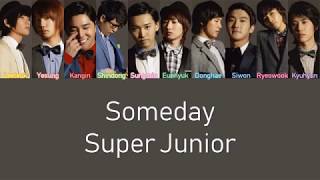 Super Junior Someday Lyrics