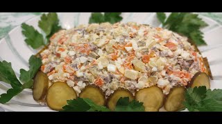 Рецепт Столичного салата  / Metropolitan Salad recipe