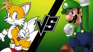 rivals of fighters #6 battle of sidekicks (tails vs luigi)