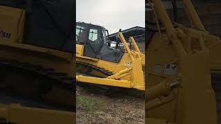 REFURBISHED D65 Dozer rolls onto the dirt for the first time. #komatsu #dozer