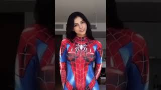 Rich Boy Payton Spidergirl Cosplay Credits :- iaaras2 #spidergirl #cosplayer #drivingfails