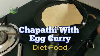 Chapathi with egg curry Diet plan recipes in tamil weight loss recipes #healthytipsbabycare