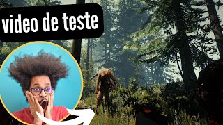 testando The Forest na gtx 950