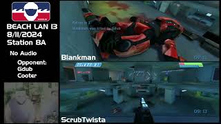 Halo 1 - Beach LAN 13 - Day 2 ScrubTwista/Blankman vs Gdub/Cooter