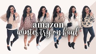 AMAZON WINTER 2021 TRY ON HAUL | MUST HAVE CURVY AFFORDABLE PIECES FOR WINTER | queencarlene