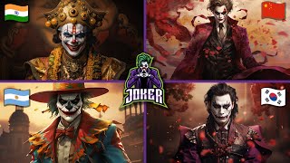 Asking AI to Create Joker for Each Country