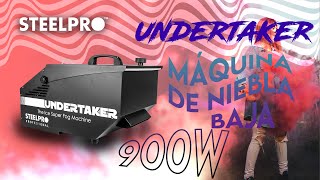 UNDERTAKER / Máquina de Niebla Baja / Baja Densidad con Hielo / 900w / By Steelpro