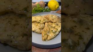 PICATTA DE POLLO AL LIMÓN 🍗🍋 ¡Una receta rápida y sabrosa! #recetas #youtubeshorts