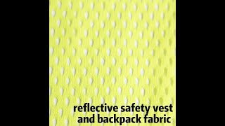 M46/EOOSO｜reflective safety vest and backpack fabric