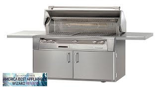 Alfresco 36" Freestanding Gas Grill Cart in Stainless Steel with Rotisserie -Natural Review