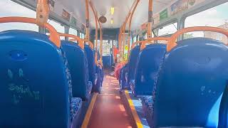 Onboard Stagecoach bus 39660 on route 7