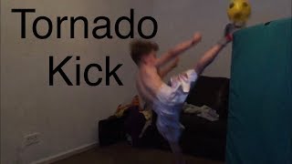 👑King Kodi of TEKKERS. Perfecting the Tornado Kick