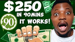 5 SECRET WEBSITES TO EARN $250 in 90Mins Daily; Instant Payment, Instant  WITHDRAWAL