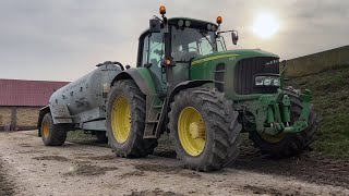 🔥//☆Rozlewanie Gnojowicy 2024 ☆JOHN DEERE 7430 & JOSKIN MODULO 2 I 🔥Wiosna 2024!!🔥12pawelek🔥