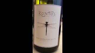 Washington wine spotlight Kontos Cellars 2016 Gossamer White blend