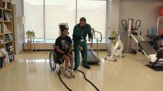 Rope Exercise for Spinal Cord Injury at Helen Hayes Hospital