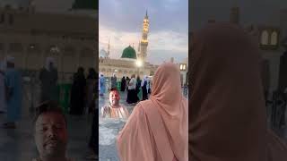 Mein dekhta hi rahoun.#shortfeed #youtubeshorts #hajj2024#rozarasool #shortsfeed