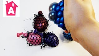 DIY ball-antistress  glitter color Slime как сделать игрушка антистресс цветная блестяща