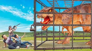 The Best of Dinosaur Attack | Most REALISTIC T-Rex chase All Part Jurassic | Dinosaur Family #5