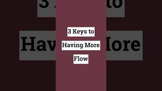 I decided to take a closer look at this concept of “flow.” #beyondsurviving