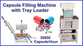 Capsule Filling Machine with Tray Loader