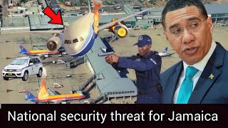 Mysterious Plan Lands at jamaican's Airport/ National security threat + Andrew in serious Trouble!