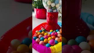 🌈Rainbow GumBalls🌈 #satisfying #asmr