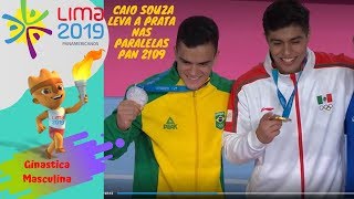 Pan-Americano Caio Sousa ganha a Prata nas paralelas