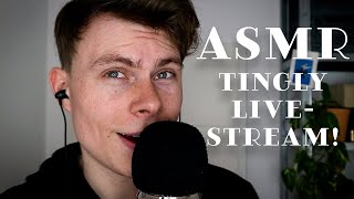 ASMR LIVE – Tingly & Relaxing Tuesday Livestream – Hang out with me!