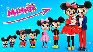 Minnie và Chuột Mickey trưởng thành! 30 Mẹo thủ công cho búp bê LOL OMG