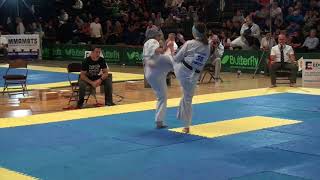 British Karate Kyokushinkai Saeideh Aletaha v Anna Efemova