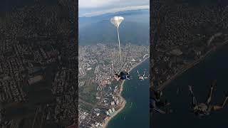 GoPro skydiving: Puerto Vallarta México 🇲🇽 #freefall #skydive #parachute