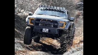 F150 Raptor on Hill Climb event