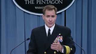 RADM Kirby: “We continue to see the Russians reinforce...” 05 Aug 2014 (Ukraine)