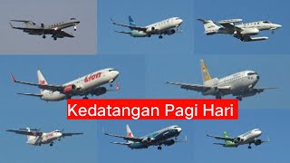 MOMEN LANDING PAGI DI BANDARA INTERNASIONAL SULTAN HASANUDDIN MAKASSAR (AGUSTUS 2024)