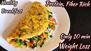 Delicious Healthy Breakfast No Compromise On Taste / Protein Rich Breakfast / Weight Loss Breakfast