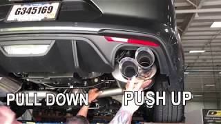 CORSA® Mustang GT S550 Tip Adjustment How To Video