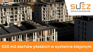 Układ dachowy o powierzchni 500 m2 w systemie klejonym - SUEZ dla dewelopera ProLan Łańcut