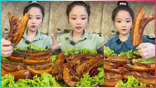 Ultimate ASMR MUKBANG: 진실된 소리로 느끼는 매운 삼겹살의 매력 🎧🍴 #asmr #27