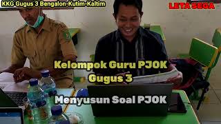 KKG Gugus 3 Bengalon Menyusun Soal USP Kelas 6 2022