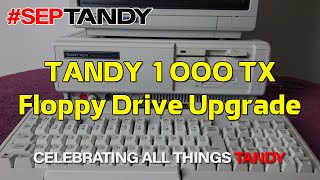 Tandy 1000 TX Computer TEAC 5.25" 360KB Floppy Drive Upgrade #SepTandy 2021