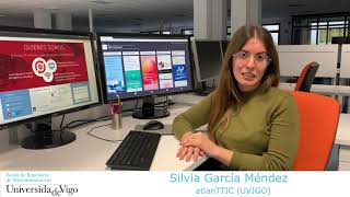 Silvia García Méndez. #somosTelecoVigo #GirlsInICT #11F